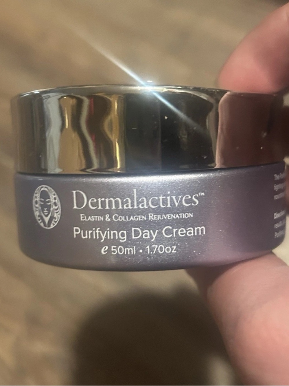 Dermalactives Purifying Day Cream Elastin & Collagen Face Treatment 1.7 oz $160